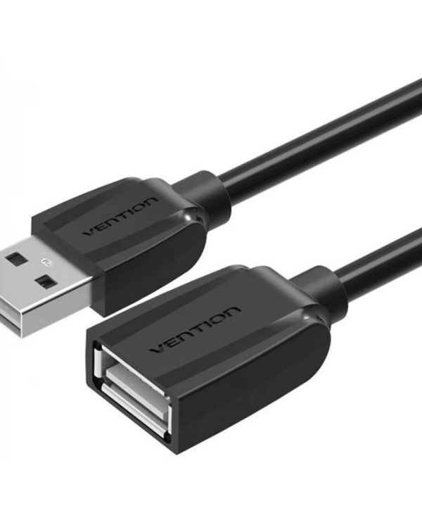 Vention USB 2.0 Extension Cable USB-A Male to USB-A Female 5m Black VAS-A44-B500