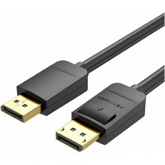 Vention DP Cable 1.2 DisplayPort Male to DisplayPort Male 3m Black HACBI