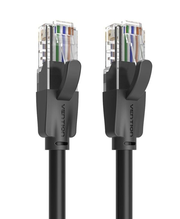 Vention Network Cable UTP CAT.6 1m Black IBEBF