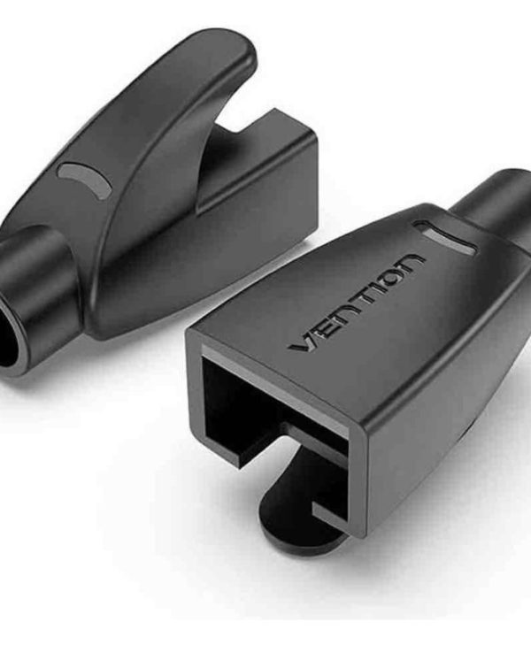 Vention RJ45 Strain Relief Boots PVC Type 50-Pack Black IODB0-50