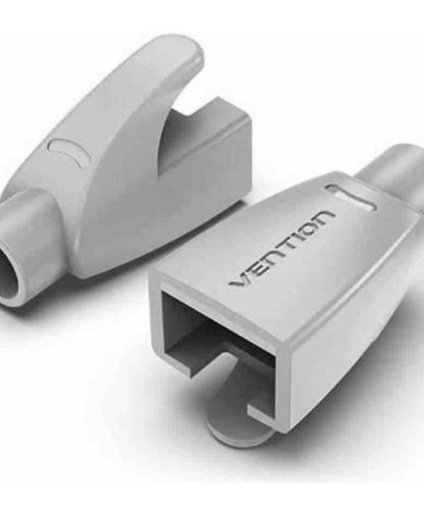 Vention RJ45 Strain Relief Boots PVC Type 50-Pack Milky Gray IODM0-50