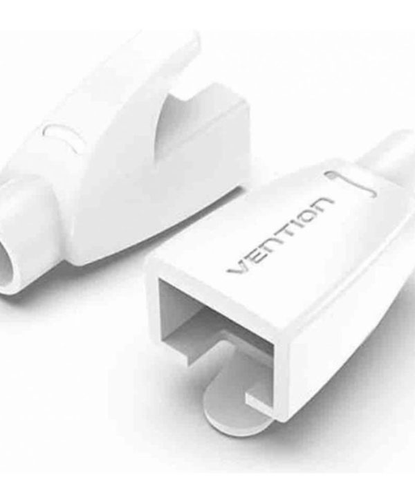 Vention RJ45 Strain Relief Boots PVC Type 50-Pack White IODW0-50