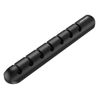 Vention Desktop Cable Manager 7-Ports Black KBSB0