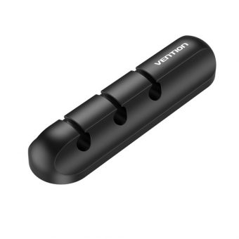Vention Desktop Cable Manager 3-Ports 2-Pack Black KBTB0-2