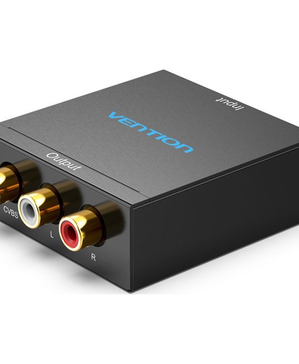 Vention Converter HDMI Female to 3xRCA Female Black AEEB0