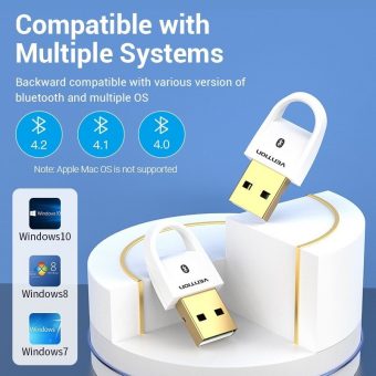 Vention USB Bluetooth 5.0 Adapter Black CDSB0 - Image 2