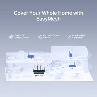 Mercusys BE9300 Tri-Band Wi-Fi 7 Router MR47BE - Image 9