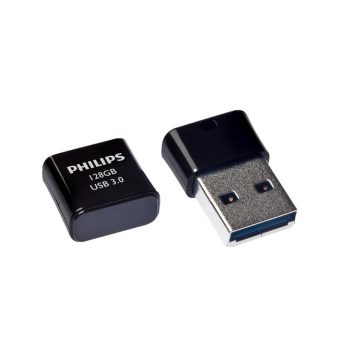 Philips Pico USB-A 3.0 Stick 128GB Black FM12FD90B/00
