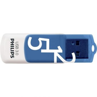 Philips Vivid USB-A 3.0 Stick 512GB White FM51FD001B/00