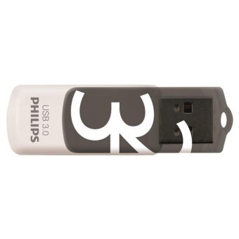 Philips Vivid USB-A 3.0 Stick 32GB Grey FM32FD00B/00
