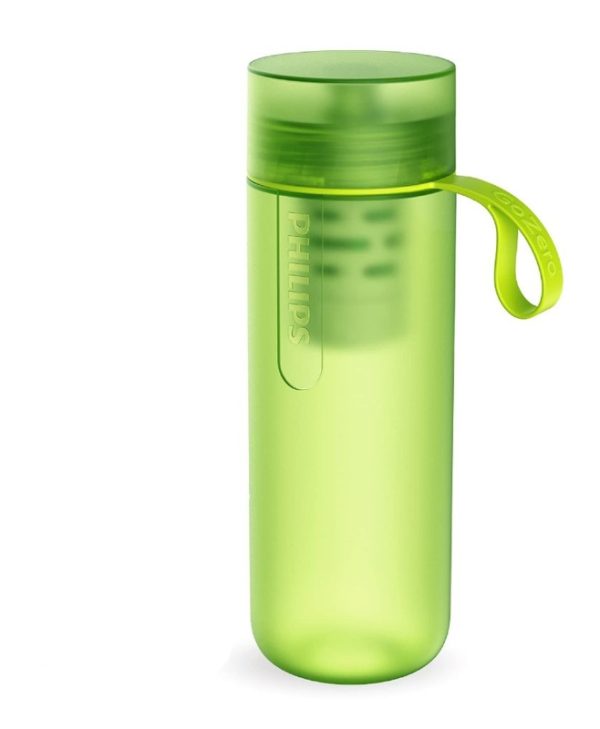 Philips GoZero Plastic Water Filter with Filter 660ml Green AWP2731GNR