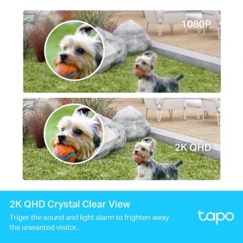 TP-Link Home Security Smart Wi-Fi Camera Kit (1xCam&1xHub) Tapo C420S1 - Image 3