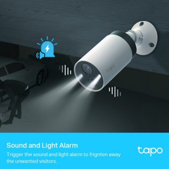 TP-Link Home Security Smart Wi-Fi Camera Kit (1xCam&1xHub) Tapo C420S1 - Image 6