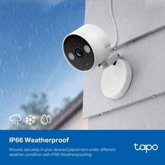 Tp-Link Indoor Outdoor Wi-Fi Home Security Camera TAPO C120 - Image 5