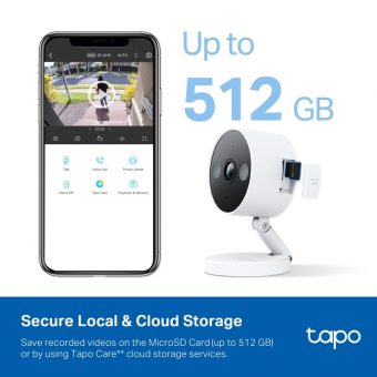 Tp-Link Indoor Outdoor Wi-Fi Home Security Camera TAPO C120 - Image 7