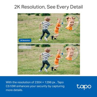 Tp-Link Outdoor Pan Tilt Security WiFi Camera TAPO C510W - Image 4