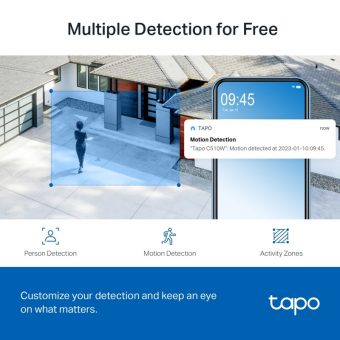 Tp-Link Outdoor Pan Tilt Security WiFi Camera TAPO C510W - Image 5