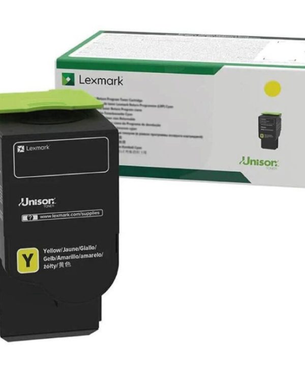 Lexmark Laser Toner 2K Pages Yellow 75M20Y0