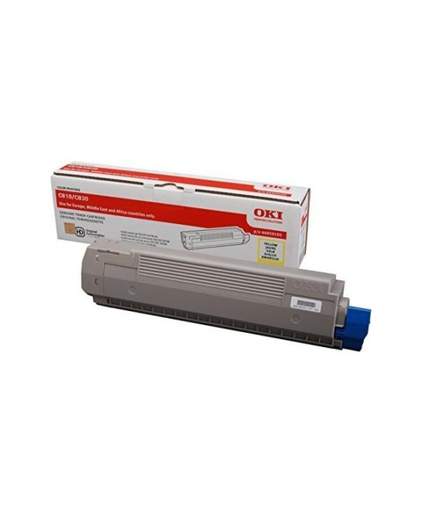 Oki Original Laser Toner 8K Pgs Yellow 44059105
