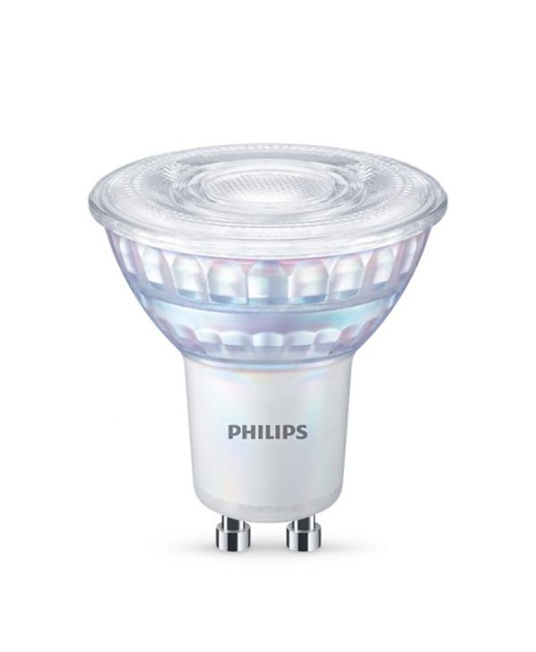 Philips Λάμπα LED GU10 SPOT Dimable Warm Glow 575lm 6.2W LPH01271