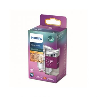 Philips Λάμπα LED GU10 SPOT Scene Switch 355lm 4.8W LPH02599 - Image 2