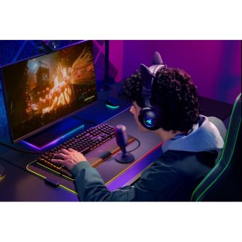Razer Seiren V3 Mini Ultra-Compact USB Microphone with Tap-to-Mute Black RZ19-05050100-R3M1 - Image 8