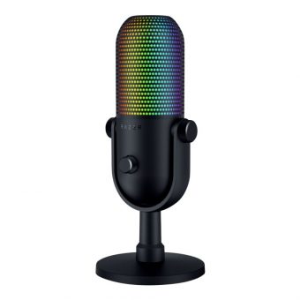 Razer Seiren V3 Chroma RGB USB Condenser Microphone with Tap-to-Mute Black RZ19-05060100-R3M1 - Image 2