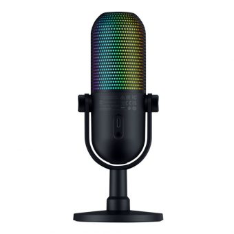 Razer Seiren V3 Chroma RGB USB Condenser Microphone with Tap-to-Mute Black RZ19-05060100-R3M1 - Image 4