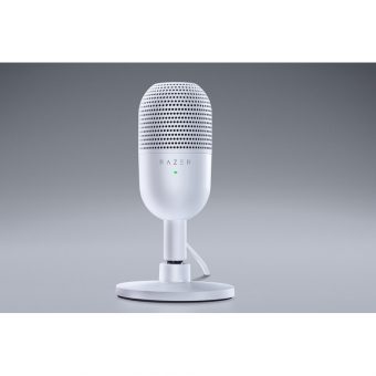 Razer Seiren V3 Mini Ultra-Compact USB Microphone with Tap-to-Mute White RZ19-05050300-R3M1 - Image 3