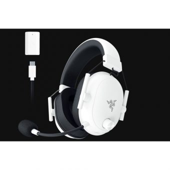 Razer BlackShark V2 HyperSpeed Wireless Ultra-Lightweight Esports Headset White RZ04-04960200-R3M1 - Image 7