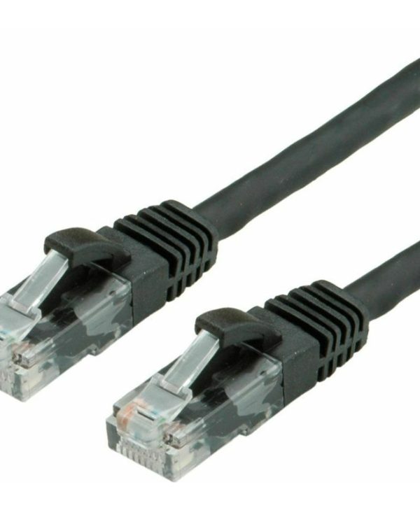 Value UTP Cable Cat6 LSOH Snagless 7m Black 21.99.1075