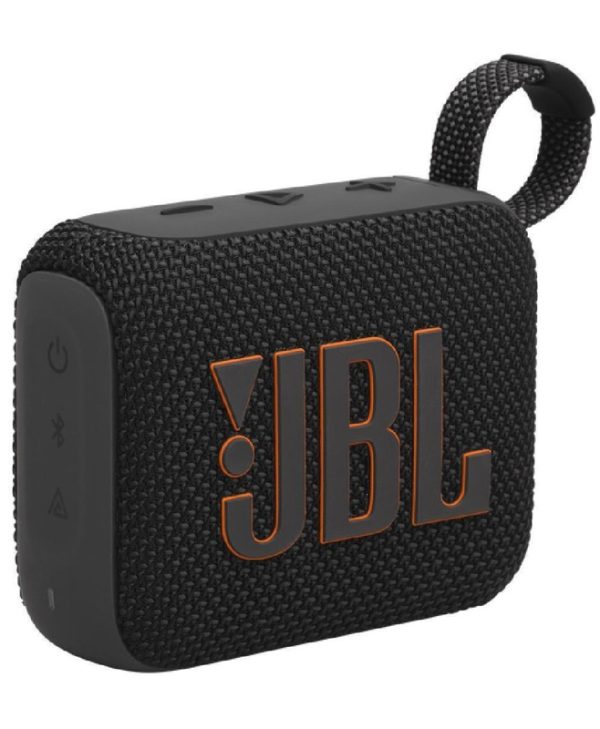JBL GO4 Portable Bluetooth Speaker IP67-Water-Dust proof Black JBLGO4BLK