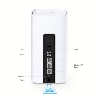 TP-Link 5G AX3000 Wi-Fi6 Telephony Router NX510v - Image 3