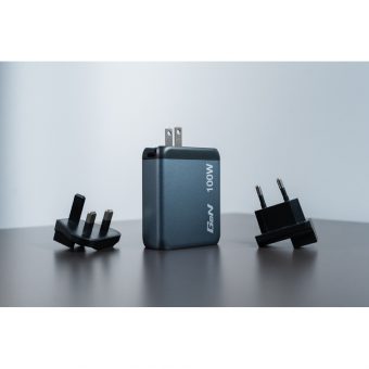 Verbatim GNC-100 GaN Charger Χωρίς Καλώδιο 3xUSB-C, 1xUSB-A PD 100W EU,UK,US Grey 32202 - Image 4