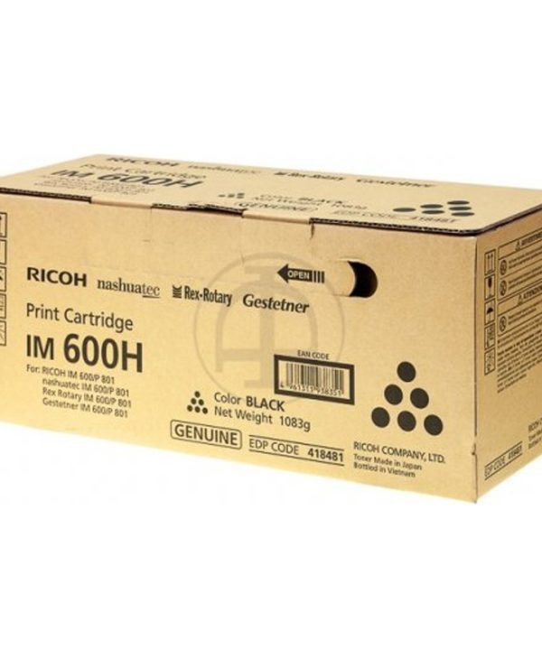 Ricoh Laser Toner 40K Pgs Black 418481