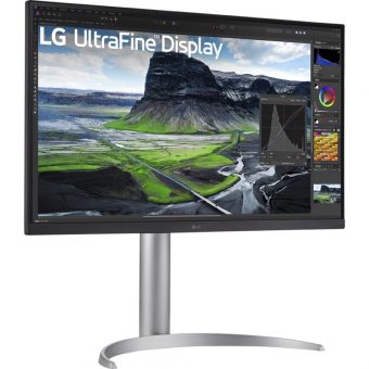 LG 27" Monitor LED 4K UHD IPS Black 27UQ850V-W - Image 2