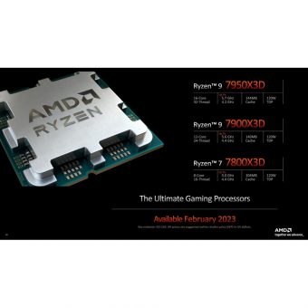 AMD Ryzen 9 7900X3D 4.40GHz 128MB Tray 100-000000909 - Image 5
