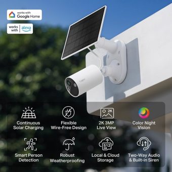 Tp-Link C410 Solar-Powered Security Camera Kit Tapo C410 KIT - Image 4