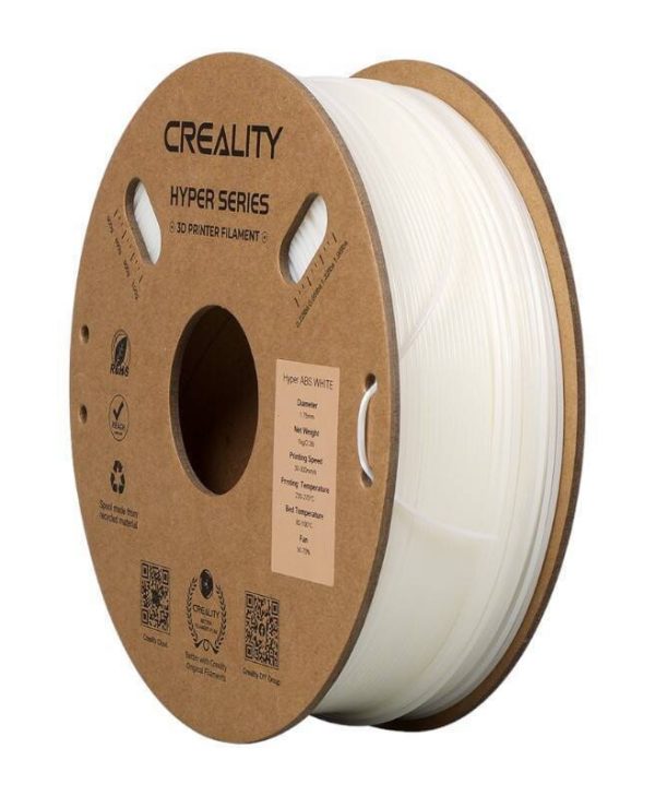 Creality 3D Printer Filament Hyper ABS 1.75mm 1Kg White 3301020040