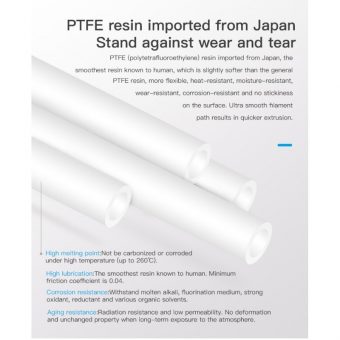 Creality Capricorn Teflon tube Kit L1000 D4Χd2 PTEE Blue 4004200006 - Image 6