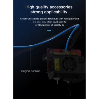 Creality Capricorn Teflon tube Kit L1000 D4Χd2 PTEE Blue 4004200006 - Image 7