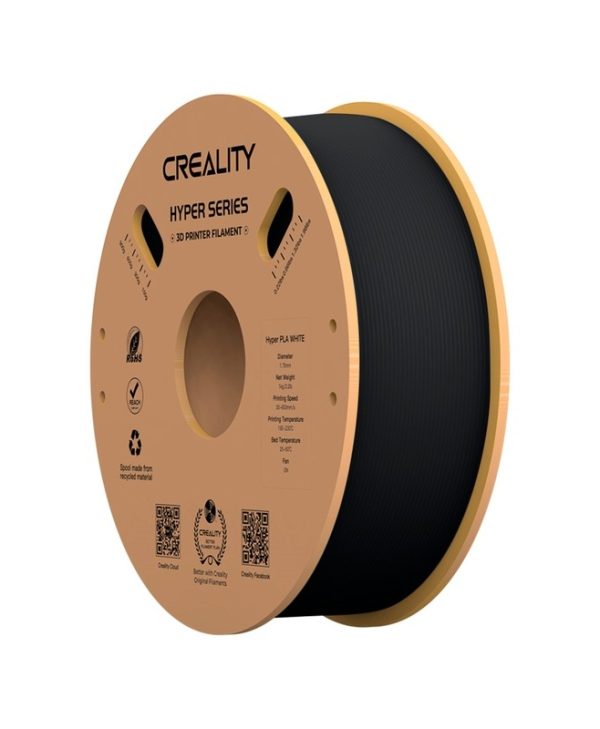 Creality 3D Printer Filament Hyper PLA Filament 1.75mm 1Kg Black 3301010343