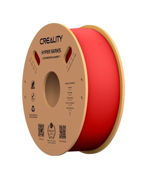 Creality 3D Printer Filament Hyper PLA Filament 1.75mm 1Kg Red 3301010342