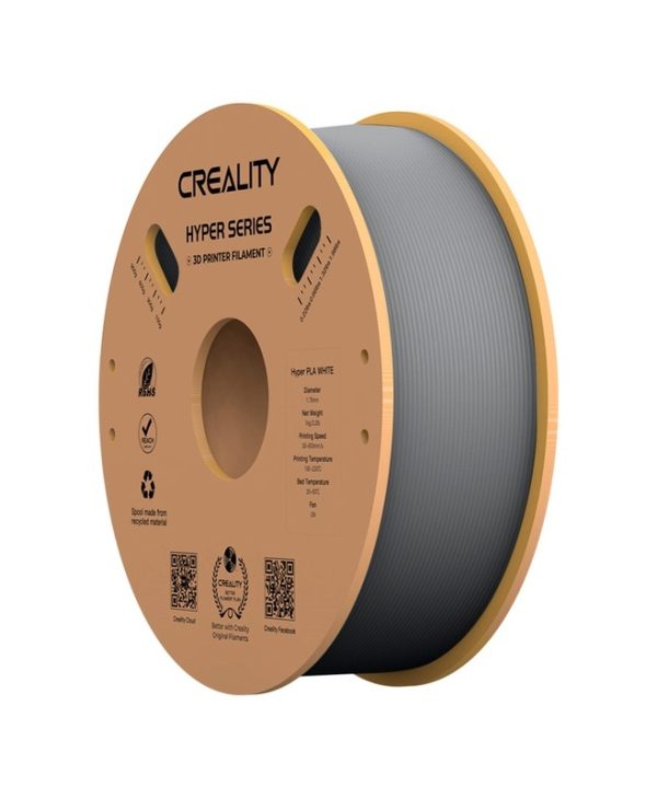 Creality 3D Printer Filament Hyper PLA Filament 1.75mm 1Kg Grey 3301010340