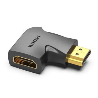 Vention Vertical Flat Adapter HDMI Male to 90° HDMI Female Black AIPB0