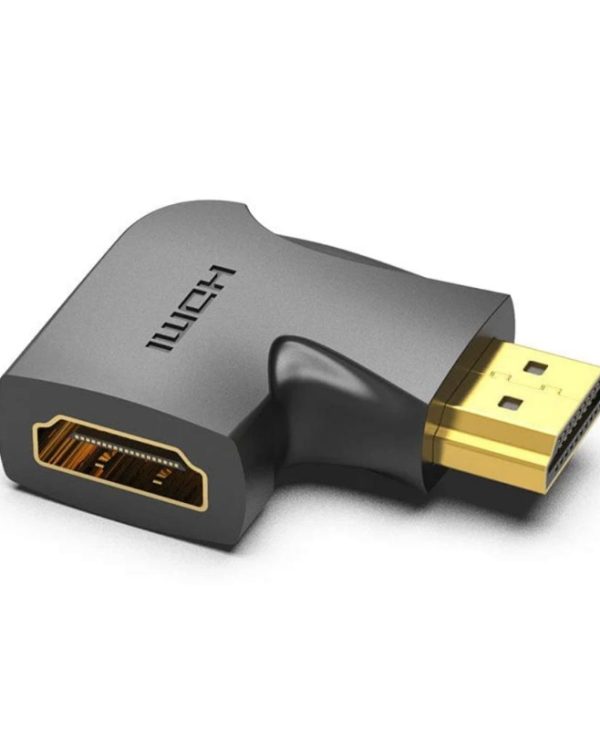 Vention Vertical Flat Adapter HDMI Male to 90° HDMI Female Black AIPB0