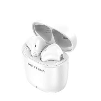 Vention Elf E02 True Wireless Bluetooth Earbuds White NBGW0 - Image 2