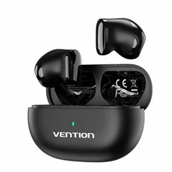 Vention Tiny T12 True Wireless Bluetooth Earbuds Black NBLB0