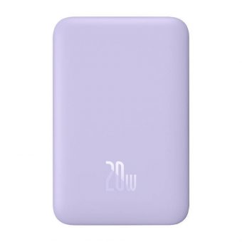 Baseus Magnetic Mini Powerbank Magsafe 1xUSB-C 10000mAh 20W Purple PPCX110105