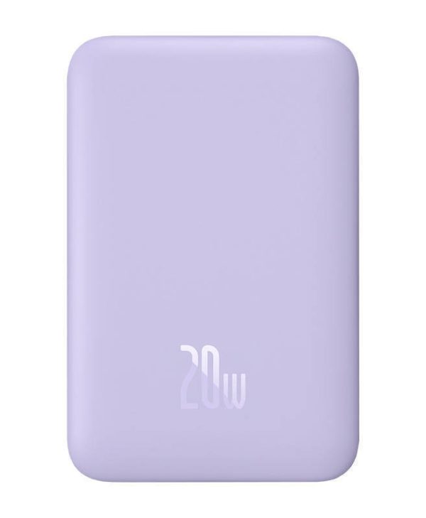 Baseus Magnetic Mini Powerbank Magsafe 1xUSB-C 10000mAh 20W Purple PPCX110105